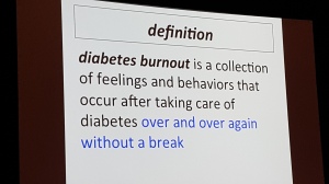 Conferences like this help with diabetes burnout